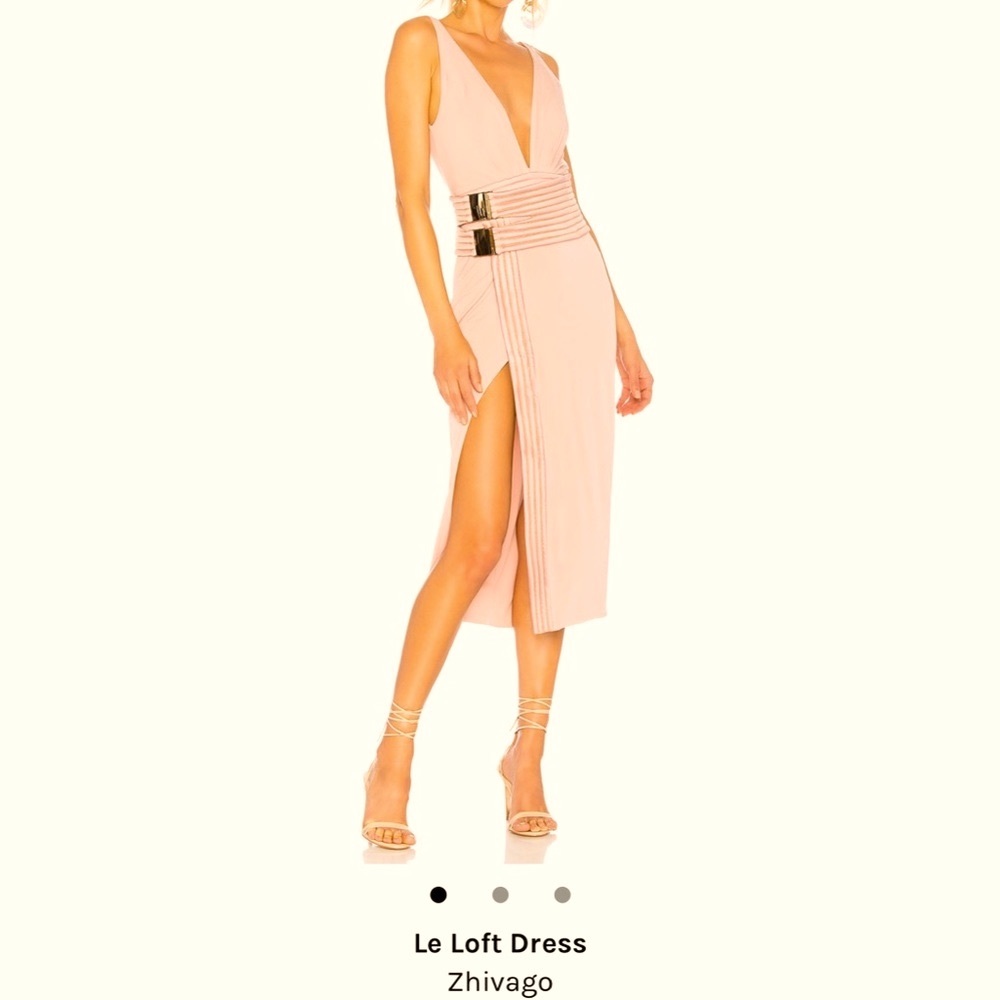 Astonishing Zhivago Le Loft Dress in Blush